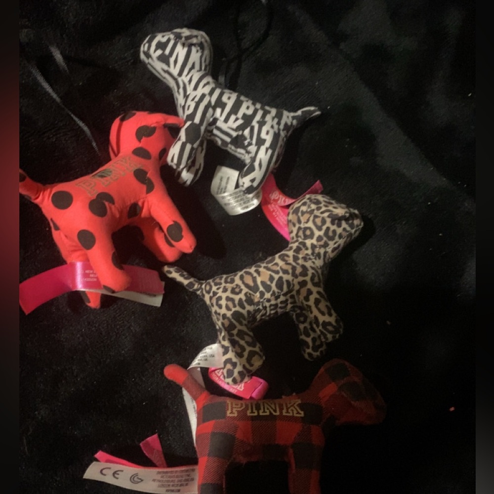 Victoria secret pink mini display dog